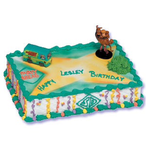 Scooby Mystery Machine Cake Decorating Kit Decoration