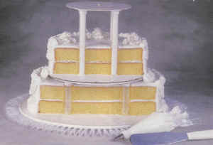 Tier Cake Stand - Stacked Cakes